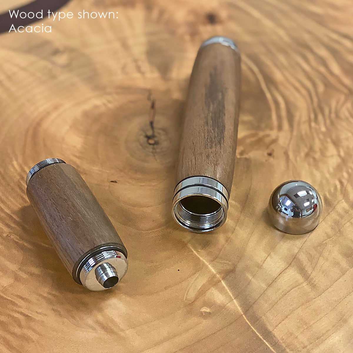 Custom Handmade Travel Single Cigar Humidor | Premium Portable Cigar Storage | Personalized Wooden Cigar Case