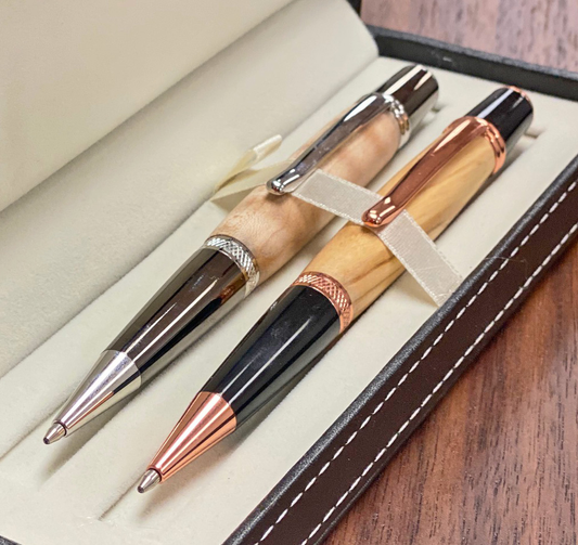 Personalized Engraved Wooden Pen | Custom Wooden Pen with Name or Message | Luxury Handcrafted Wooden Pen